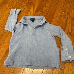 Polo by Ralph Lauren Kids Blue Long Sleeve Shirt